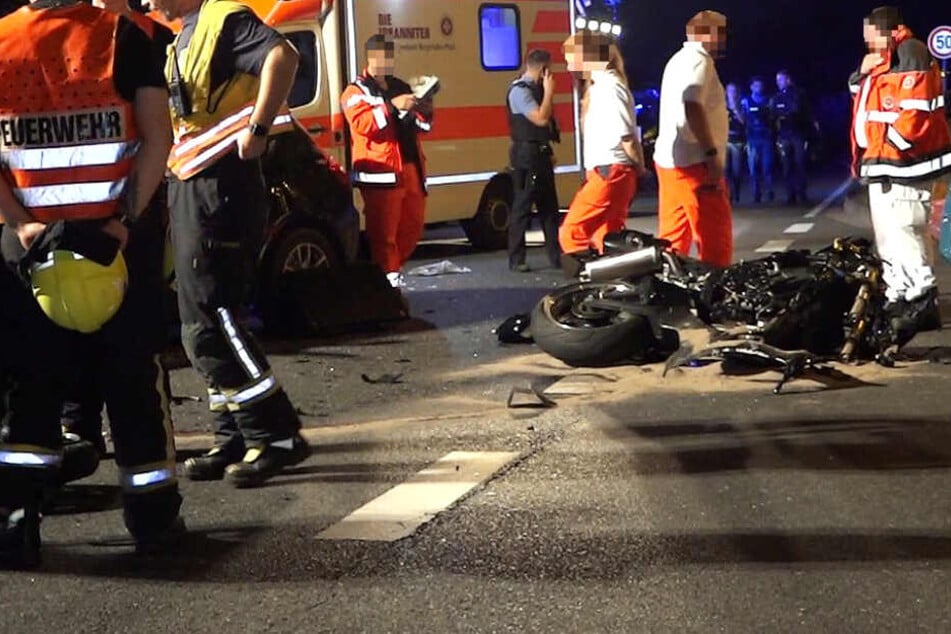 Die L3111 bei Viernheim wurde für mehrere Stunden voll gesperrt.