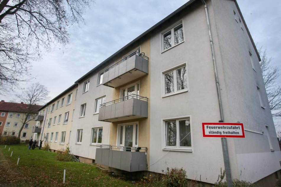 Soll geschlossen werden: Die langjährige Flüchtlingsunterkunft in der Teichsheide 12a bis 16a.