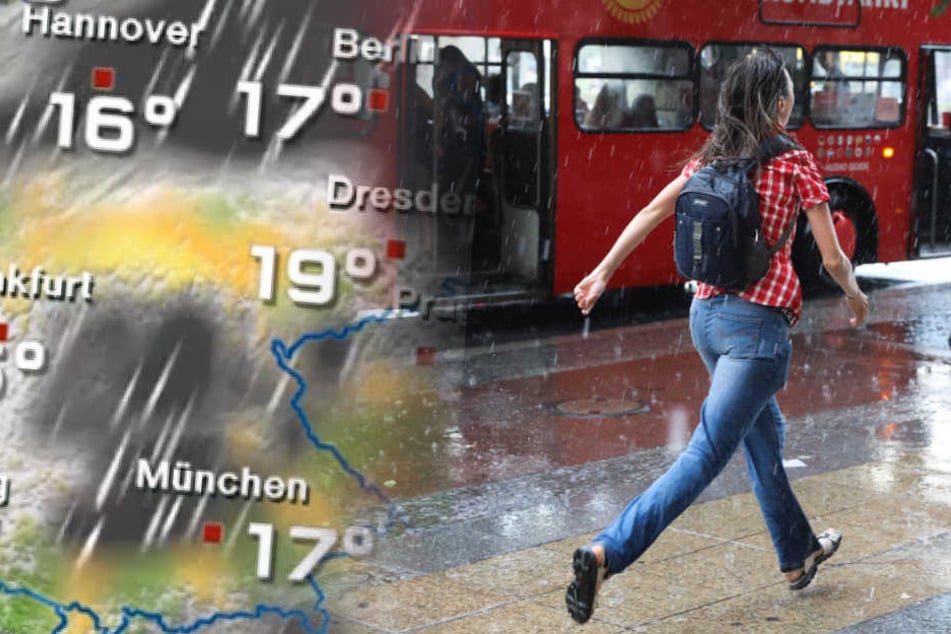 In den nächsten Tagen wird es auch in Berlin wieder regnen. (Symbolbild)
