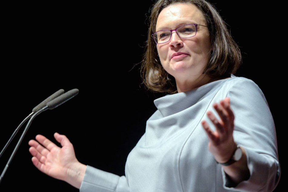 Andrea Nahles hat Horst Seehofer und Jens Spahn scharf kritisiert