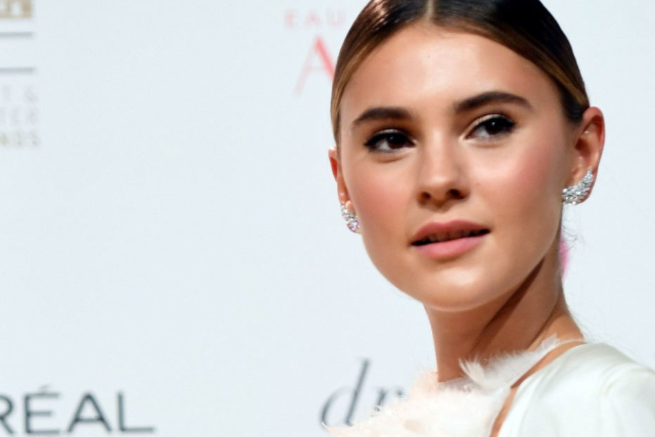 Das Model Stefanie Giesinger bei einer Veranstaltung in Berlin.