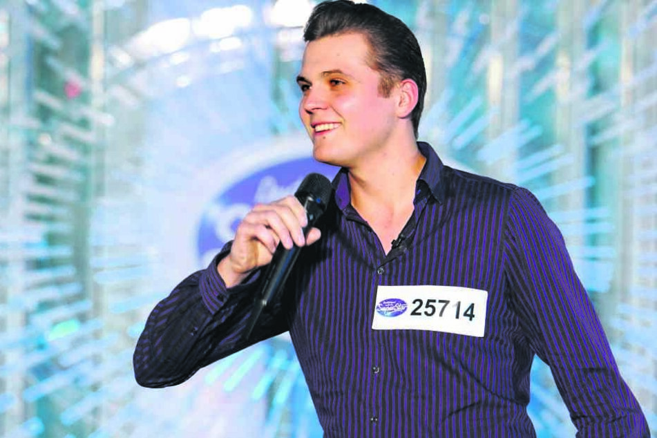 Für Schausteller Riccardo Richter (26) aus Dobra in der Sächsischen Schweiz ging es bei DSDS weiter in den Recall.