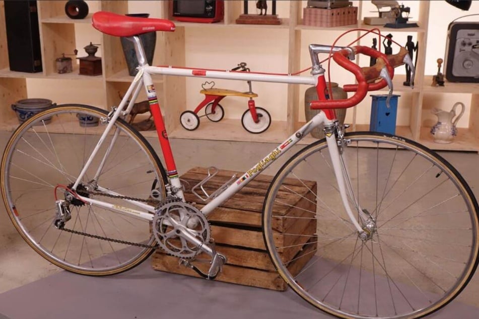 So ein Rennrad hätte Horst Lichter auch gerne als Kind gehabt.