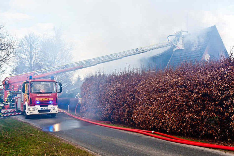 Die Feuerwehr konnte den Brand löschen (Symbolbild).