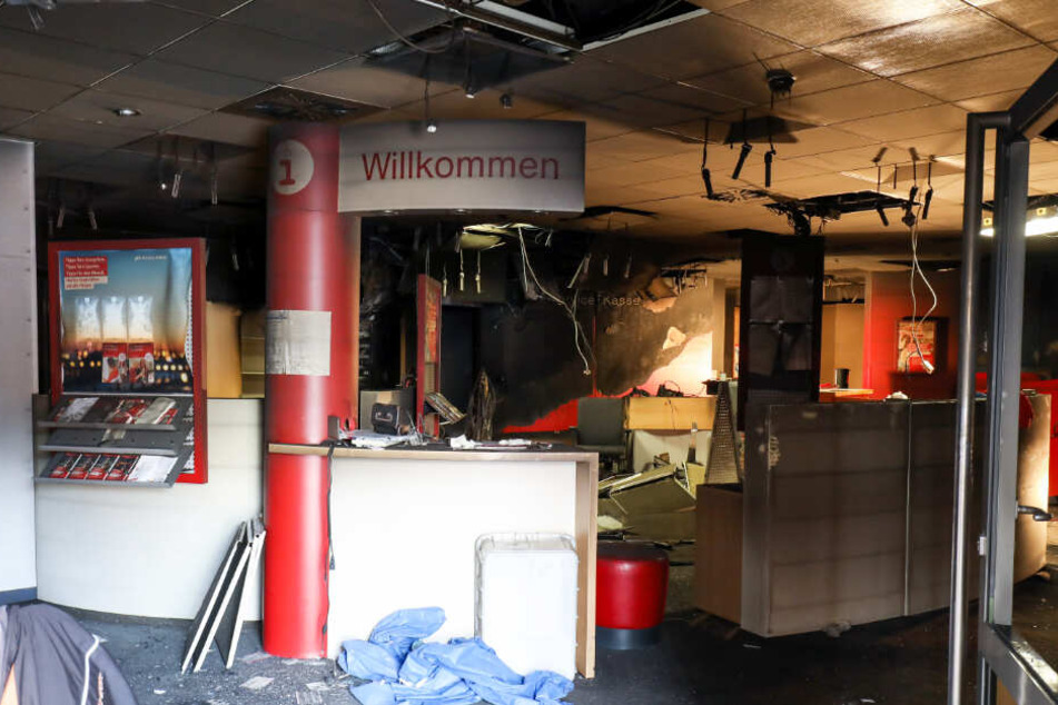 Nach den G20-Krawallen war die Haspa-Filiale verwüstet und teilweise ausgebrannt.