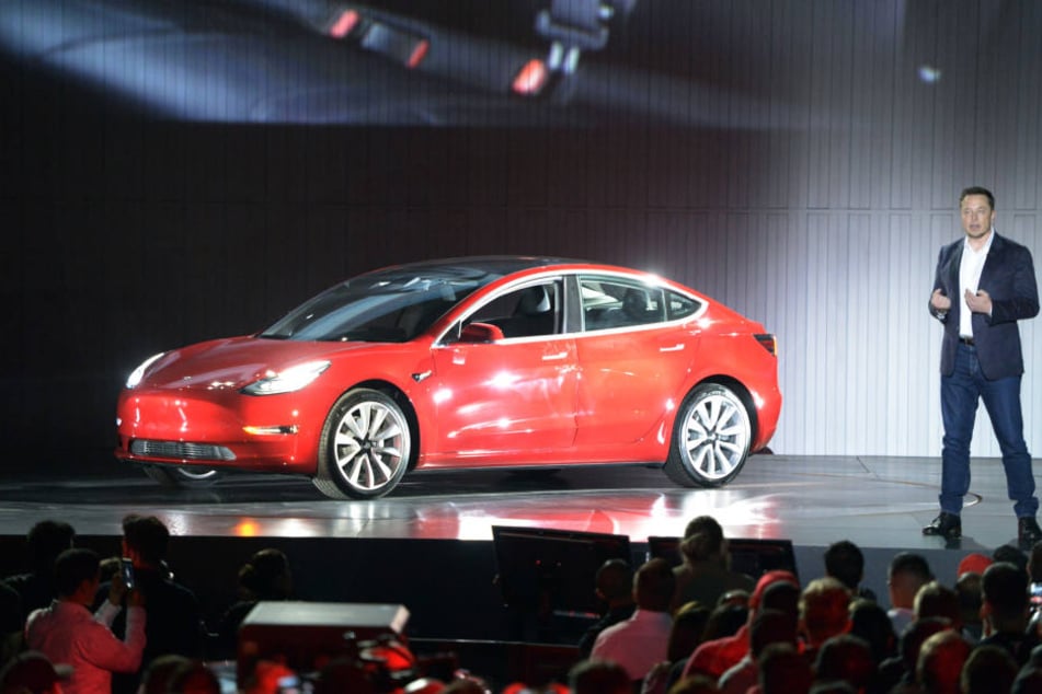 Innovativ: Das neue Tesla-Fahrzeug Model 3.