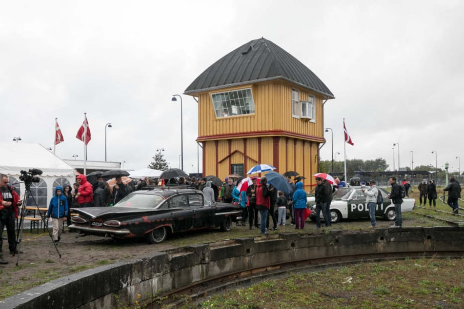 Im Eisenbahnmuseum Gedser erinnert jetzt das renovierte Stellwerk an die Olsenbande.
