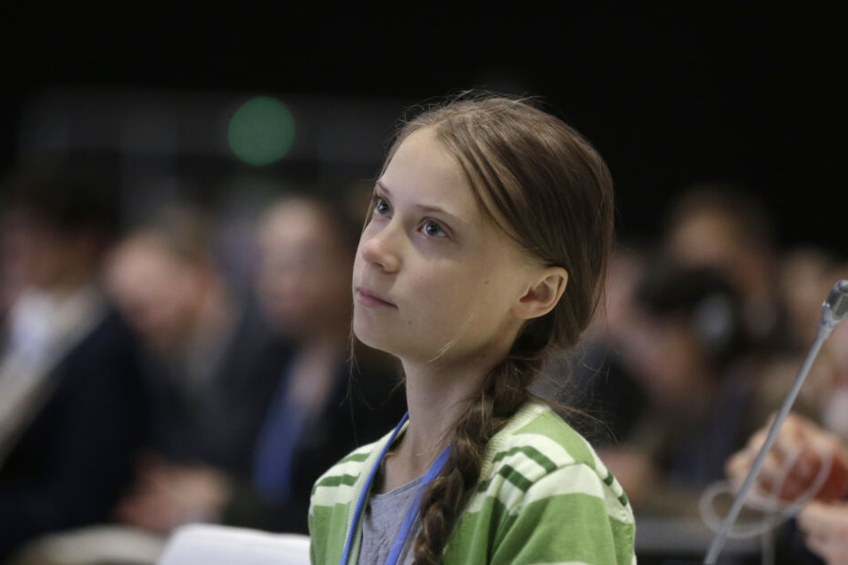 Greta Thunberg bei der UN-Klimakonferenz in Madrid. (Archivbild)