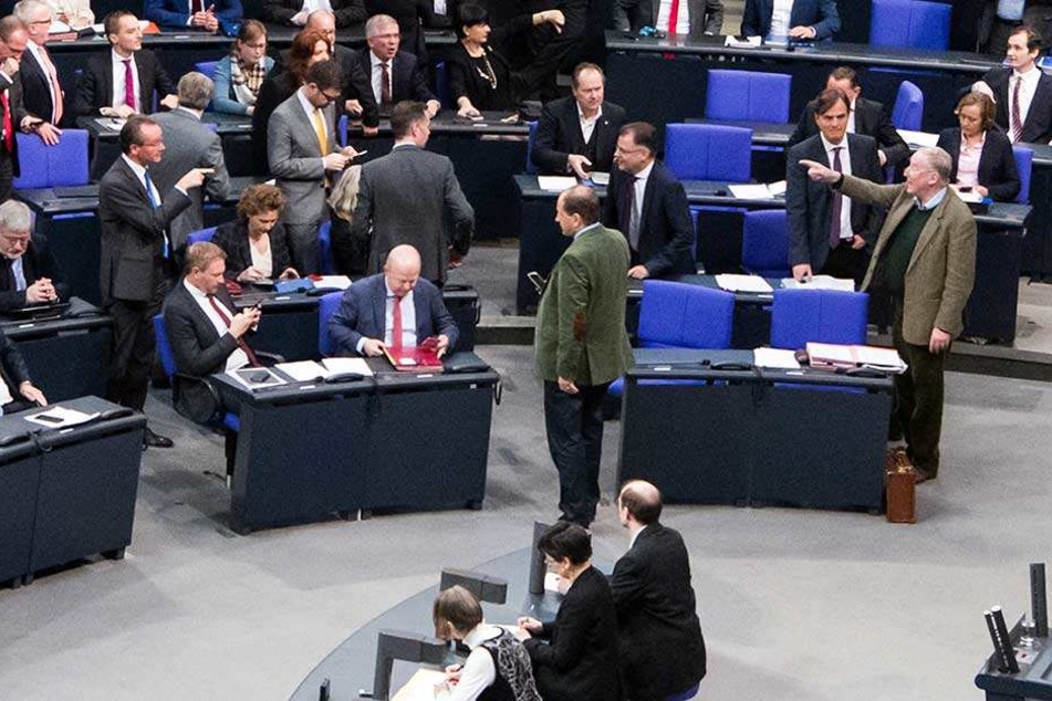 Am Freitag ging es zwischen den Abgeordneten im Bundestag hoch her. 