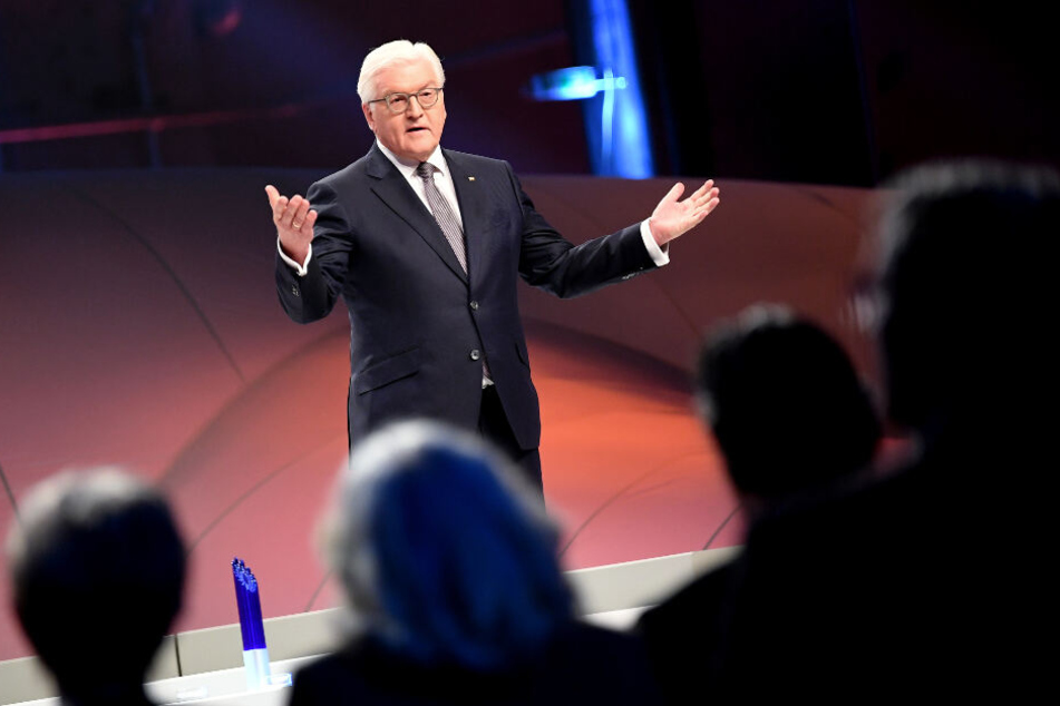 Der Bundespräsident Frank-Walter Steinmeier bei der Preisverleihung im November 2018 in Berlin.