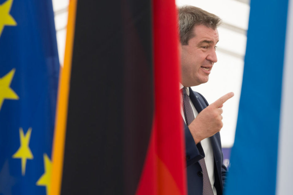 Markus Söder warnt die CSU vor Bruch der Unionsfraktion.