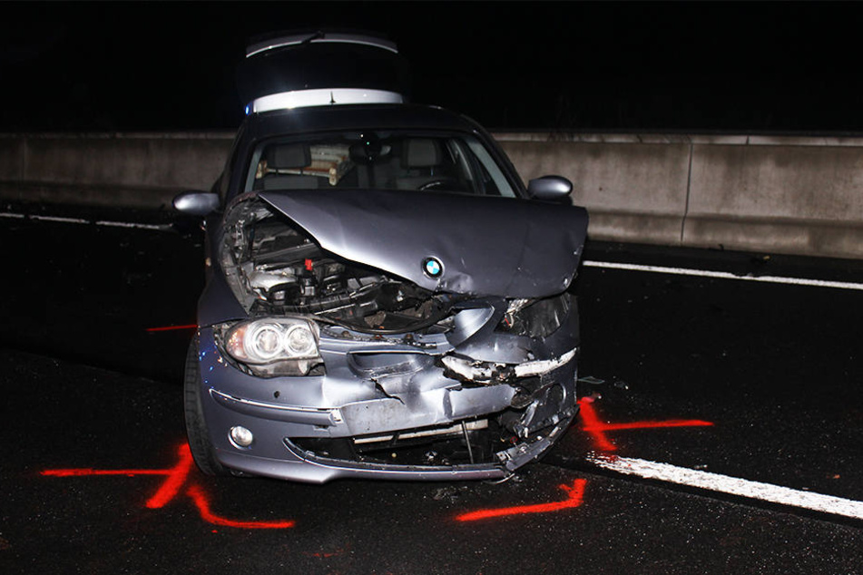 Der BMW stieß frontal mit dem Auto der 41-Jährigen zusammen.