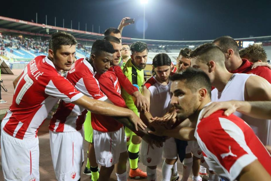 Die Spieler bei Roter Stern Belgrad sind eine Einheit. Die Fans stehen bedingungslos hinter ihrem Verein.