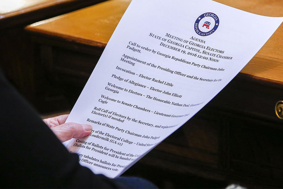 Das Gremium der Wahlleute stimmten mit deutlicher Mehrheit für Trump.