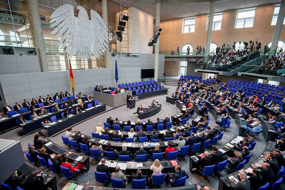 38 Sachsen sitzen im Bundestag.