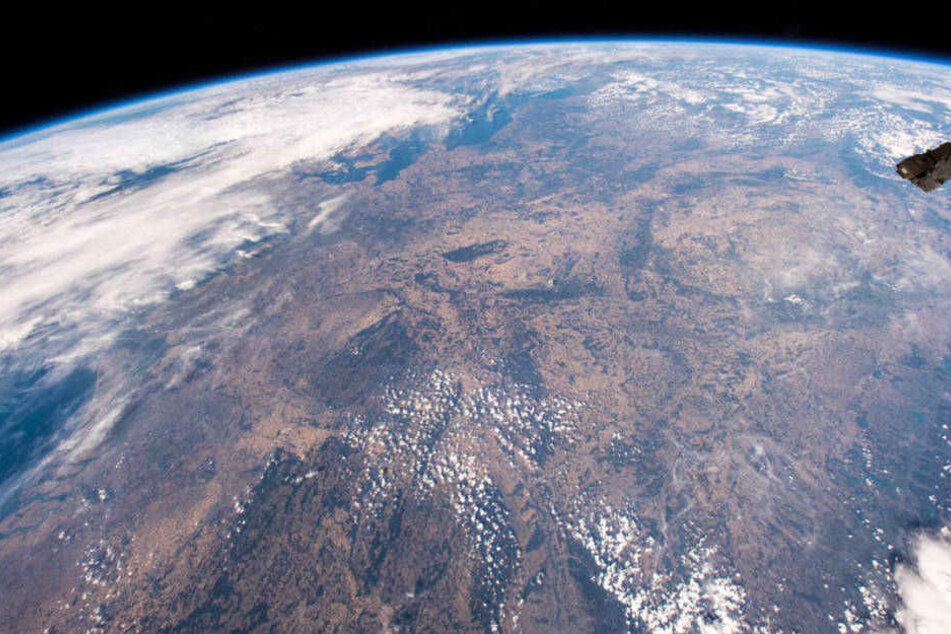 Diesen tollen Ausblick durfte "Astro-Alex" mehr ein sechs Monate lang genießen.