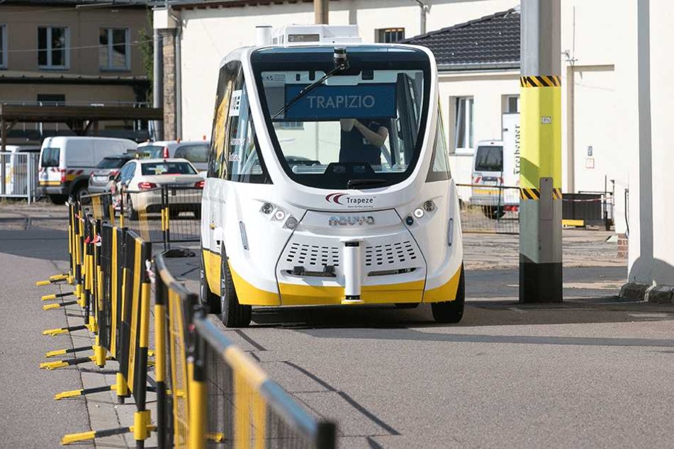 Im Herbst 2017 testeten die DVB bereits einen fahrerlosen Bus.