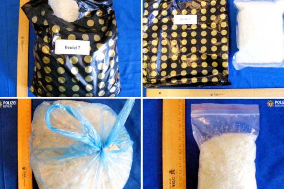 Das von der Berliner Polizei sichergestellte Crystal-Meth hat einen Wert von rund 500.000 Euro.
