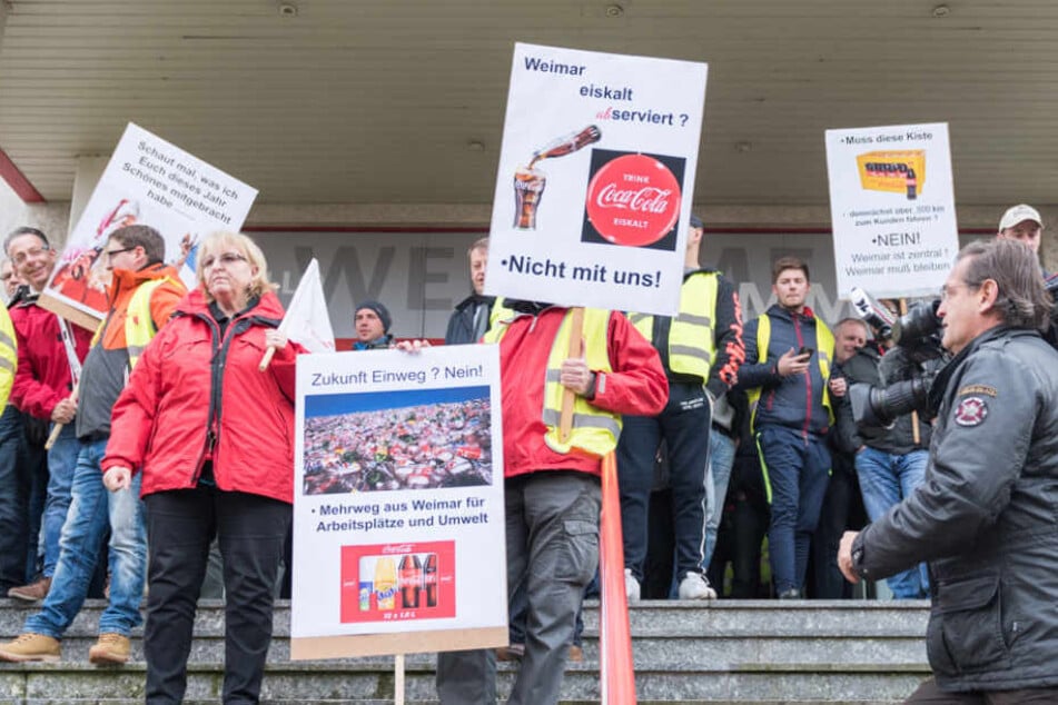 Die Mitarbeiter wollen sich nicht "abservieren" lassen und kämpfen für ihr Werk.