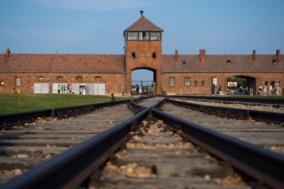 Das Konzentrationslager in Auschwitz.