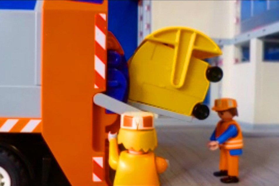 Damit in der Tonne nur das landet, was reingehört, haben Schüler einen Trickfilm gedreht, in dem Mülltrennung erklärt wird.