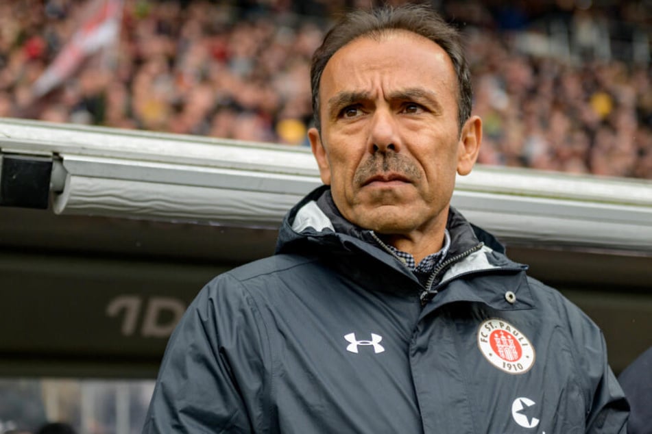 Trainer Jos Luhukay stand zum ersten Mal beim FC St. Pauli an der Seitenlinie.