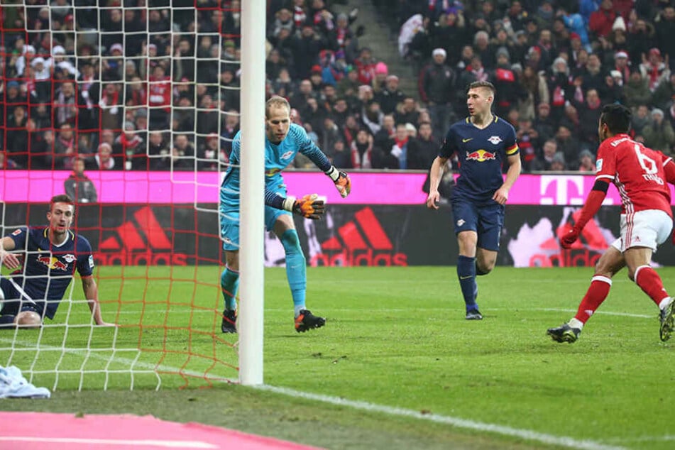 Thiago Alcántara legte für die Bayern vor: Traf in der 17. Minute zum 1:0.