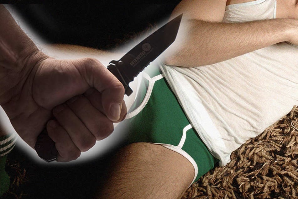 Mit einem Messer schnitt der Angeklagte seinem 53-jährigen Opfer den Penis ab. (Symbolfoto)