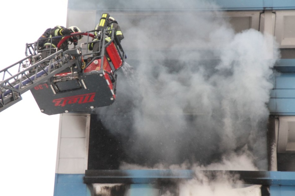 Großalarm für die Feuerwehren der Stadt Hoyerswerda am Sonntagmittag.