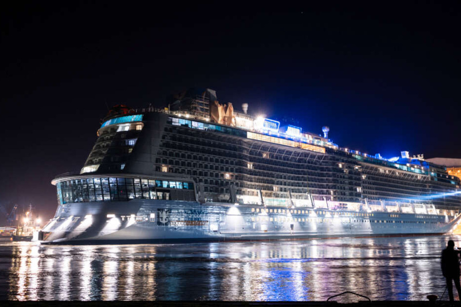 Die Spectrum of the Seas sticht am Dienstag in See.
