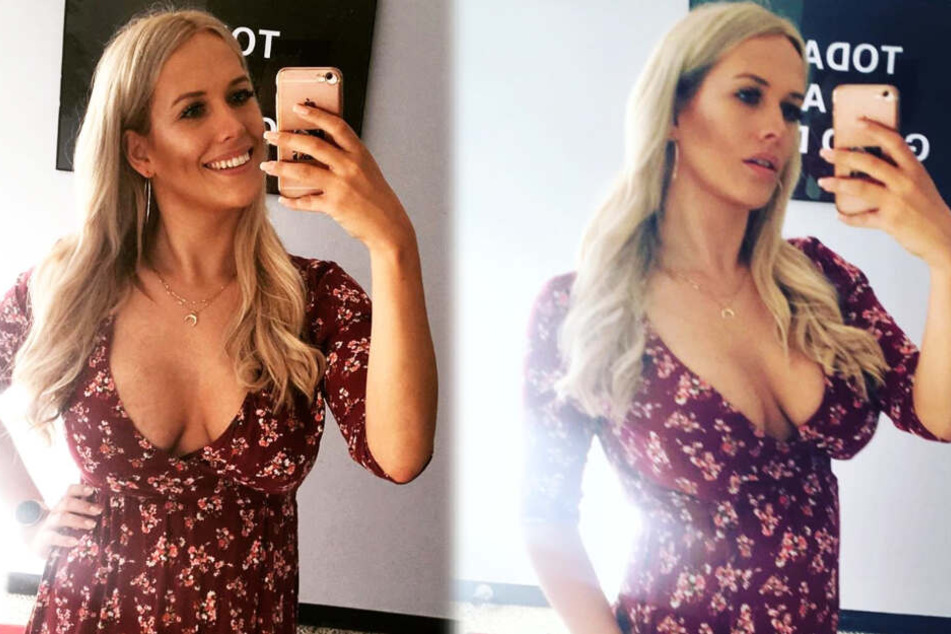 Ordentlich Oberweite: Sängerin Josimelonie zeigt auf Instagram oft und gerne ihr beachtliches Dekolleté.