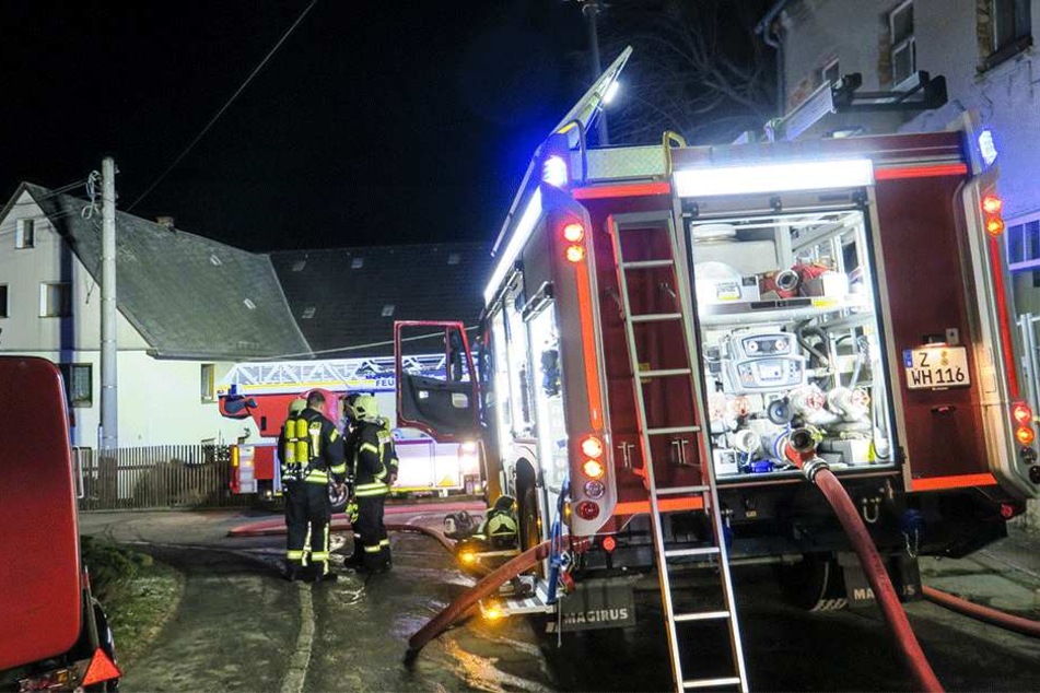 Feuer-Tragödie in Culitzsch: Laut Obduktion starb der Hausbesitzer durch Erhängen, seine Frau im Rauchgas.