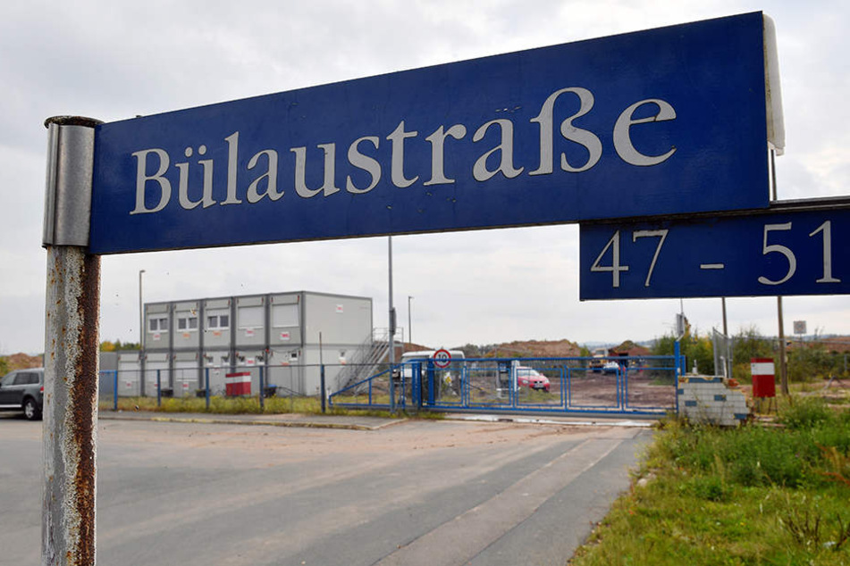 An der Bülaustraße stehen schon die Unterkünfte für die Bauarbeiter.