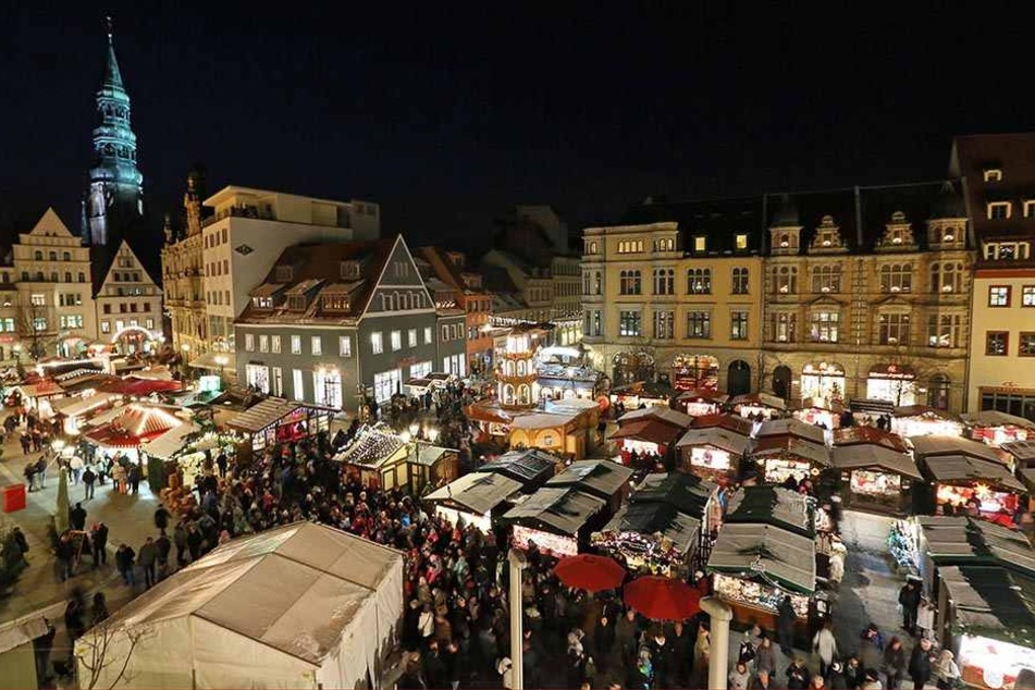Zwickaus Weihnachtsmarkt zählt zu den schönsten in Sachsen. Jetzt bewirbt sich die Stadt um den "Titel Best Christmas City".