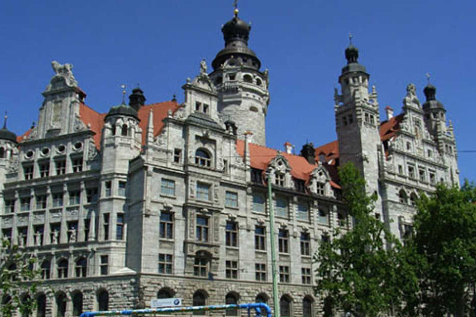 Im Leipziger Rathaus sieht man den Zusteller-Beschwerden gelassen entgegen.