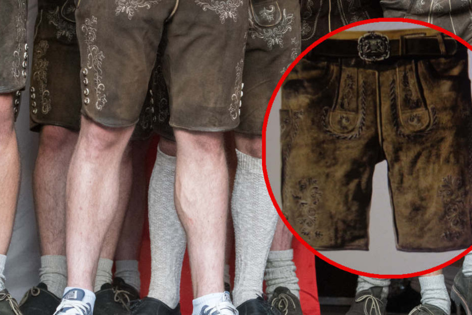 Die Lederhosen sind mit Chrom VI belastet.