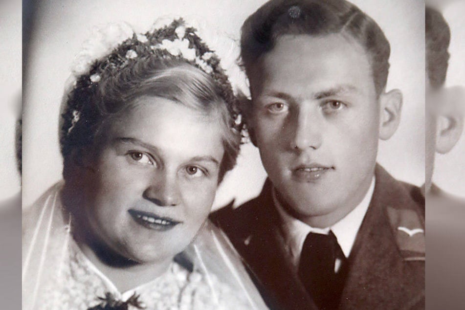 Das Hochzeitsfoto von 1941.