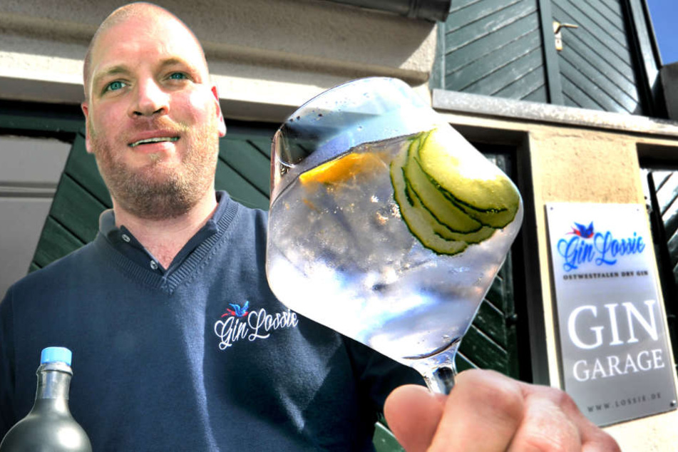 Marcel Lossie ist der Gründer von Gin Lossie und RÜBE Vodka. Nun sponsert er eine fette WG-Sause.