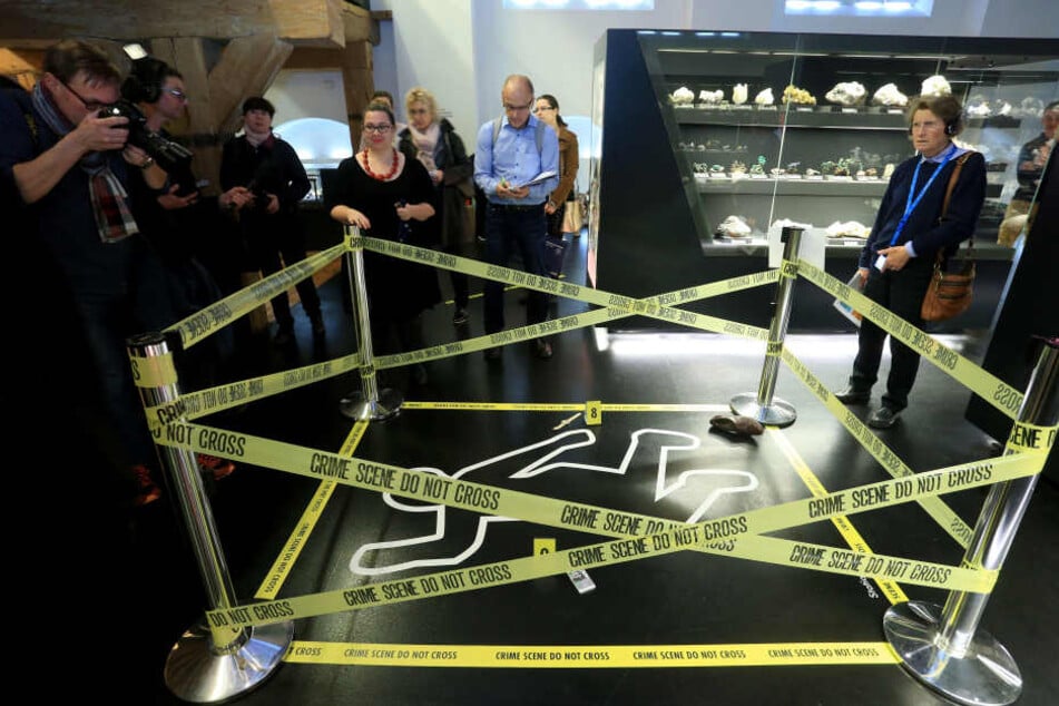 Krimi in Freiberg: In der Terra Mineralia wird ab morgen in einem Mordfall
ermittelt.