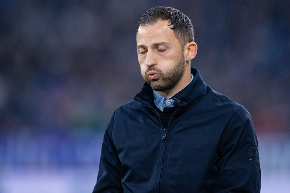 Steht beim FC Schalke 04 vor dem Aus: Trainer Domenico Tedesco.