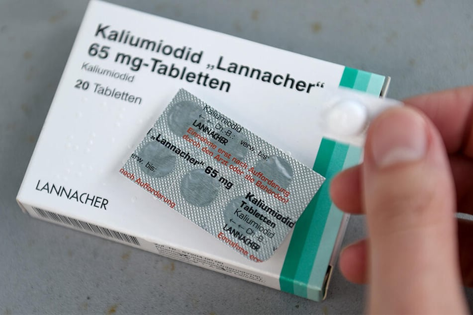 Ab 45 Jahren unnötig: Jodtabletten für den Ernstfall.