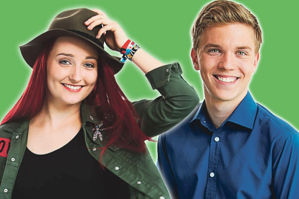 Livia und Jannis sind froh, sich für eine Ausbildung bei der DREWAG entschieden zu haben.