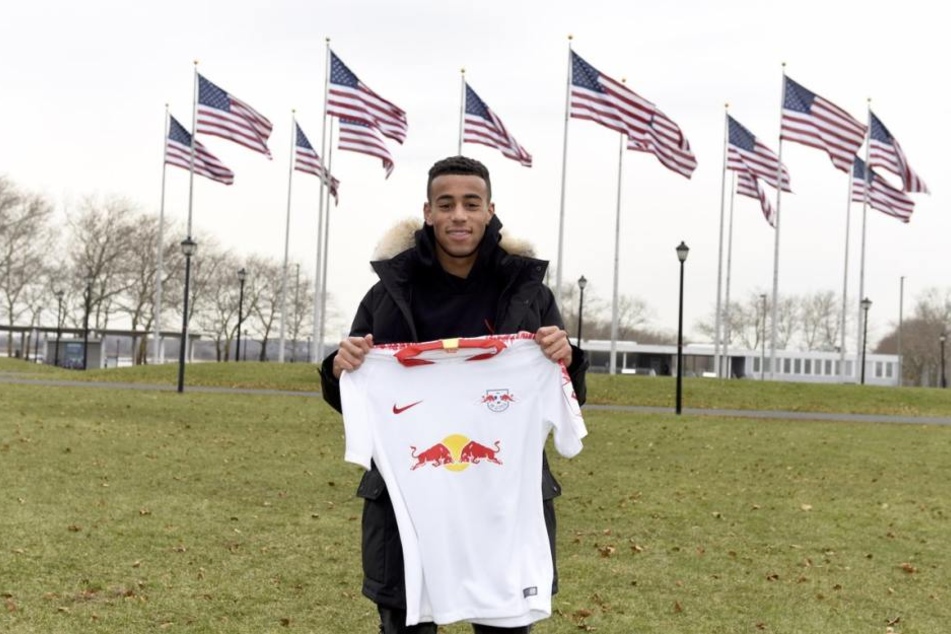 Tyler Adams (19) hat bei RB Leipzig einen Vertrag bis 2023 unterschrieben und läuft mit der Rückennummer 14 auf.