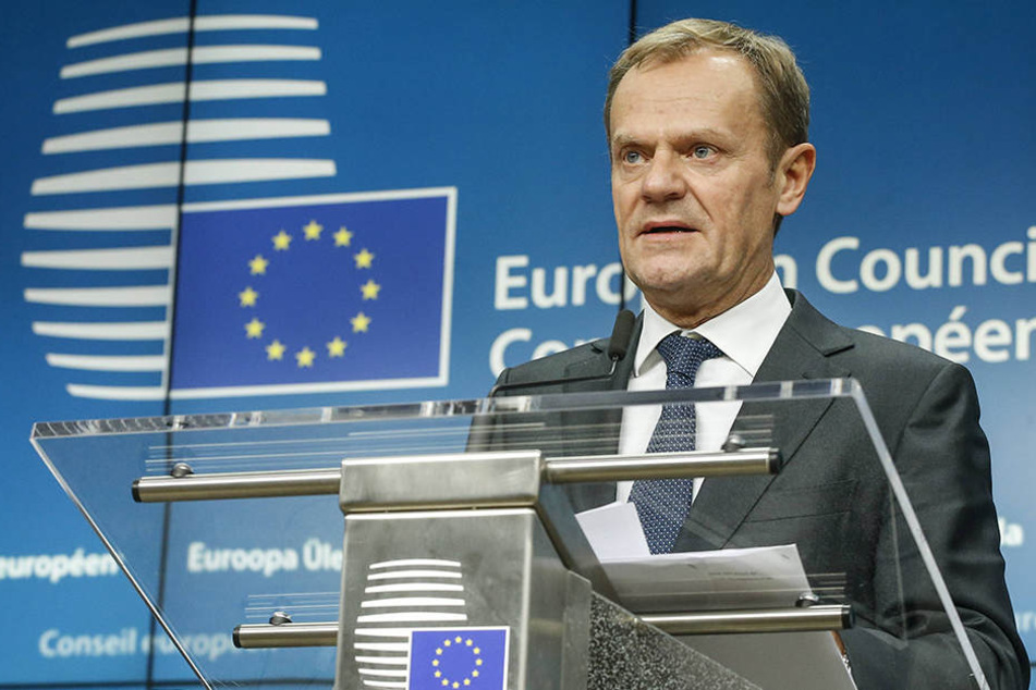 Ratspräsident Donald Tusk.