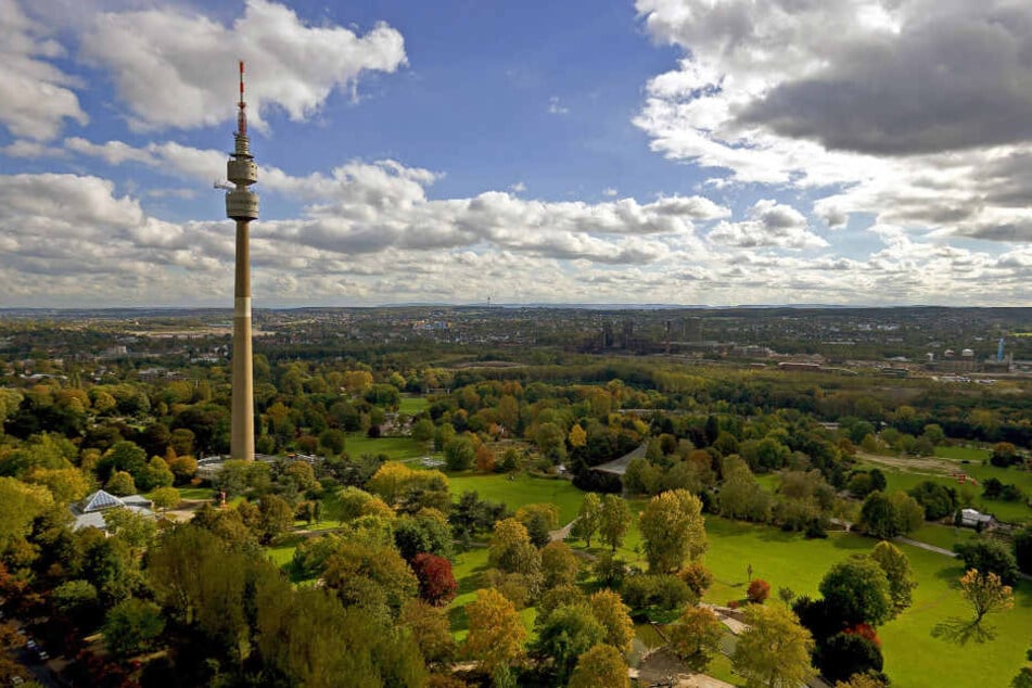 Der Florianturm im Dortmunder Westfalenpark. Er blickt auf 600.000 Einwohner hinab.