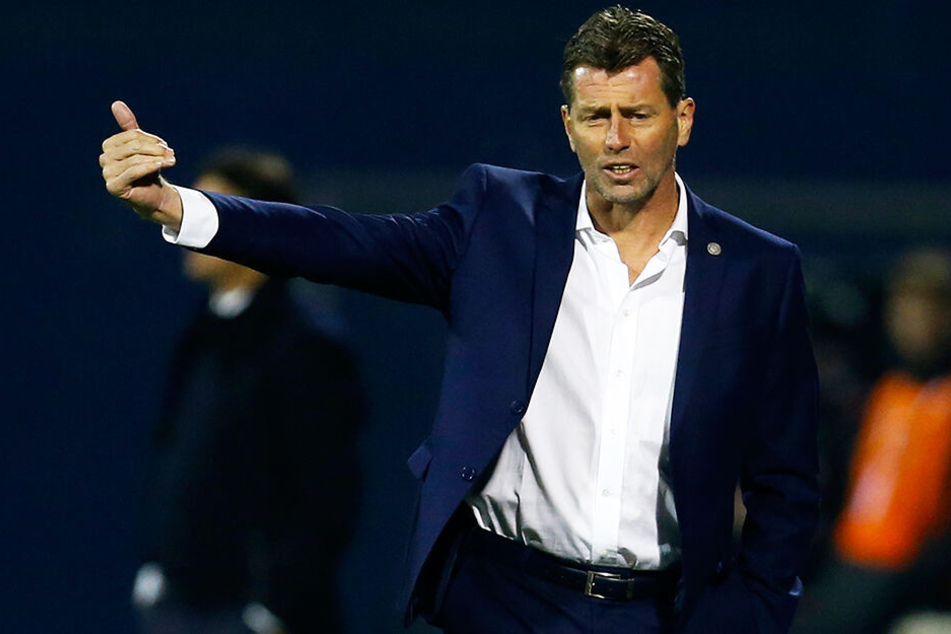 BVB-Coach Michael Skibbe war mit der Leistung seiner Mannschaft trotz des klaren Sieges nicht vollends zufrieden.