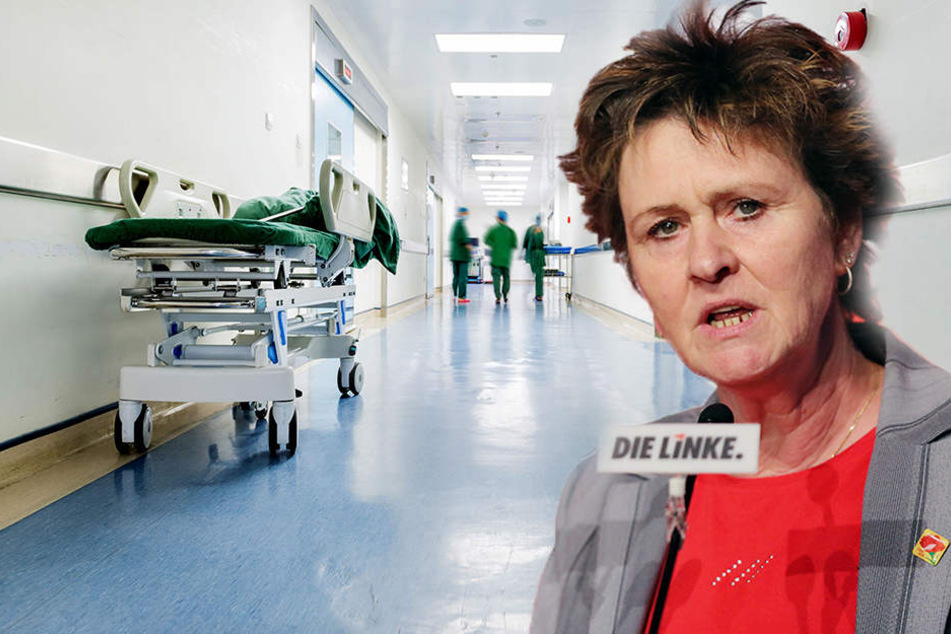 Die sinkende Anzahl von Krankenhäusern ist ein großes Risiko, findet Sabine Zimmermann (Linke).