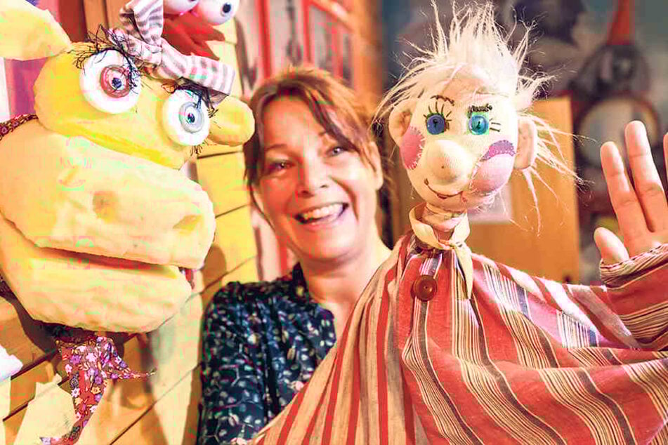 Die aus Hessen stammende Sabine Weitzel ist einer der personellen Neuzugänge
beim Puppentheater Zwickau. Das hat den Besitzerwechsel im Sommer 2016 gut
verkraftet.