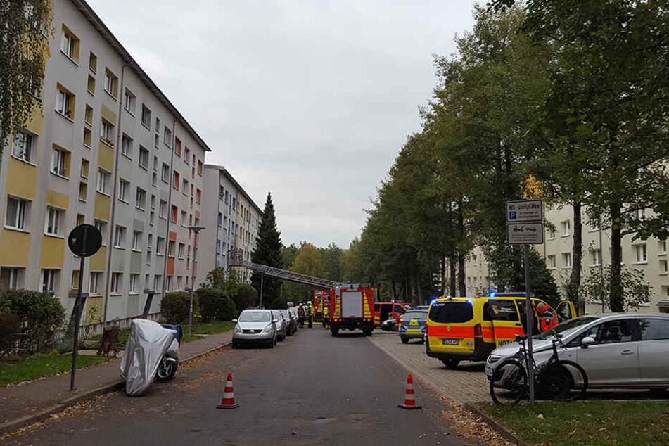 Am Dienstag hat es in der Unnaer Straße in Döbeln einen verheerenden Brand gegeben.