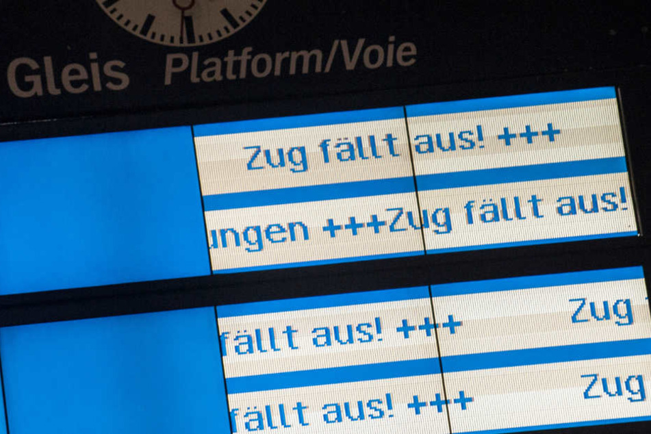 Einige Zugverbindungen werden in der kommenden Woche ausfallen.